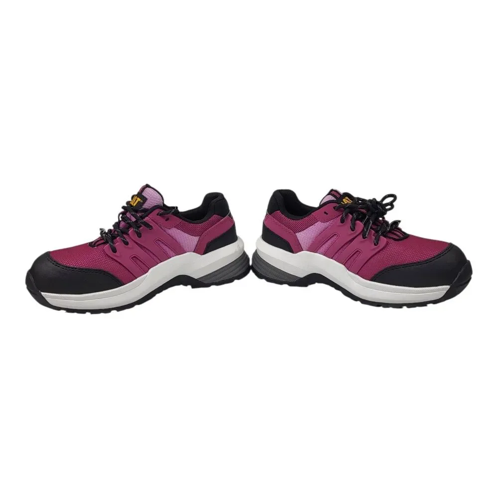 CAT Streamline 2.0 Women's ASTM Comp Toe Fuchsia Work Sneakers Shoes 5.5 New